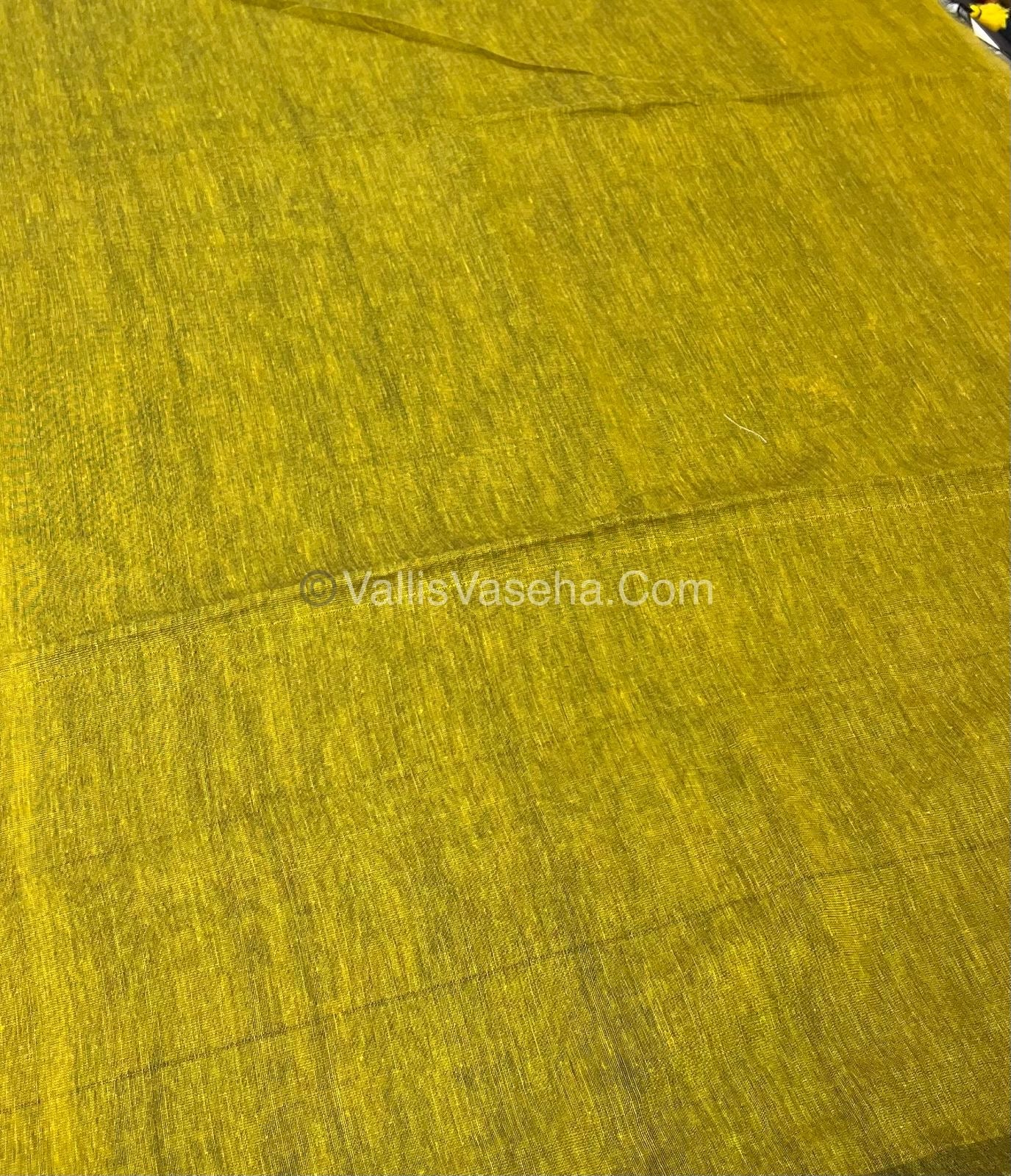 Khadi Cotton Sarees with Kalamkari Blouse - VVKCK001