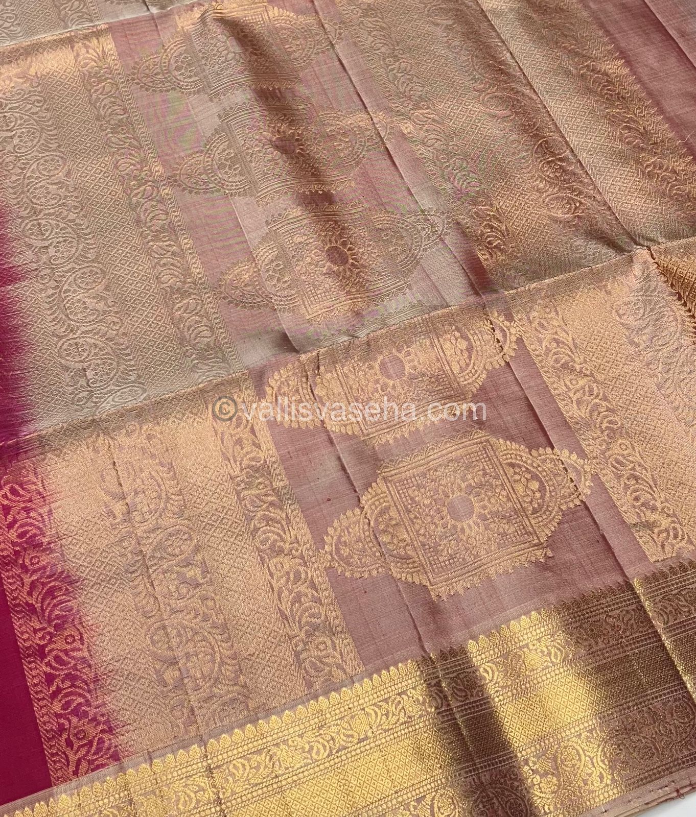 Pure Soft Silk Saree - Kanchi Border - VVPSS015