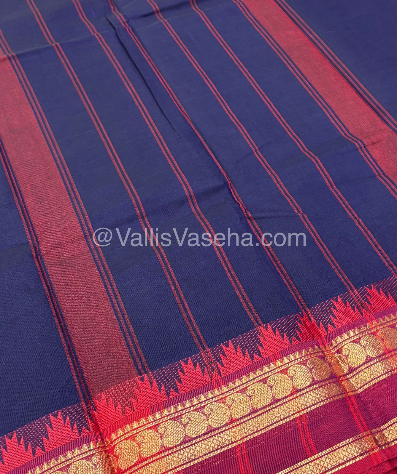 Kanchi Cotton Saree - VVKCS016