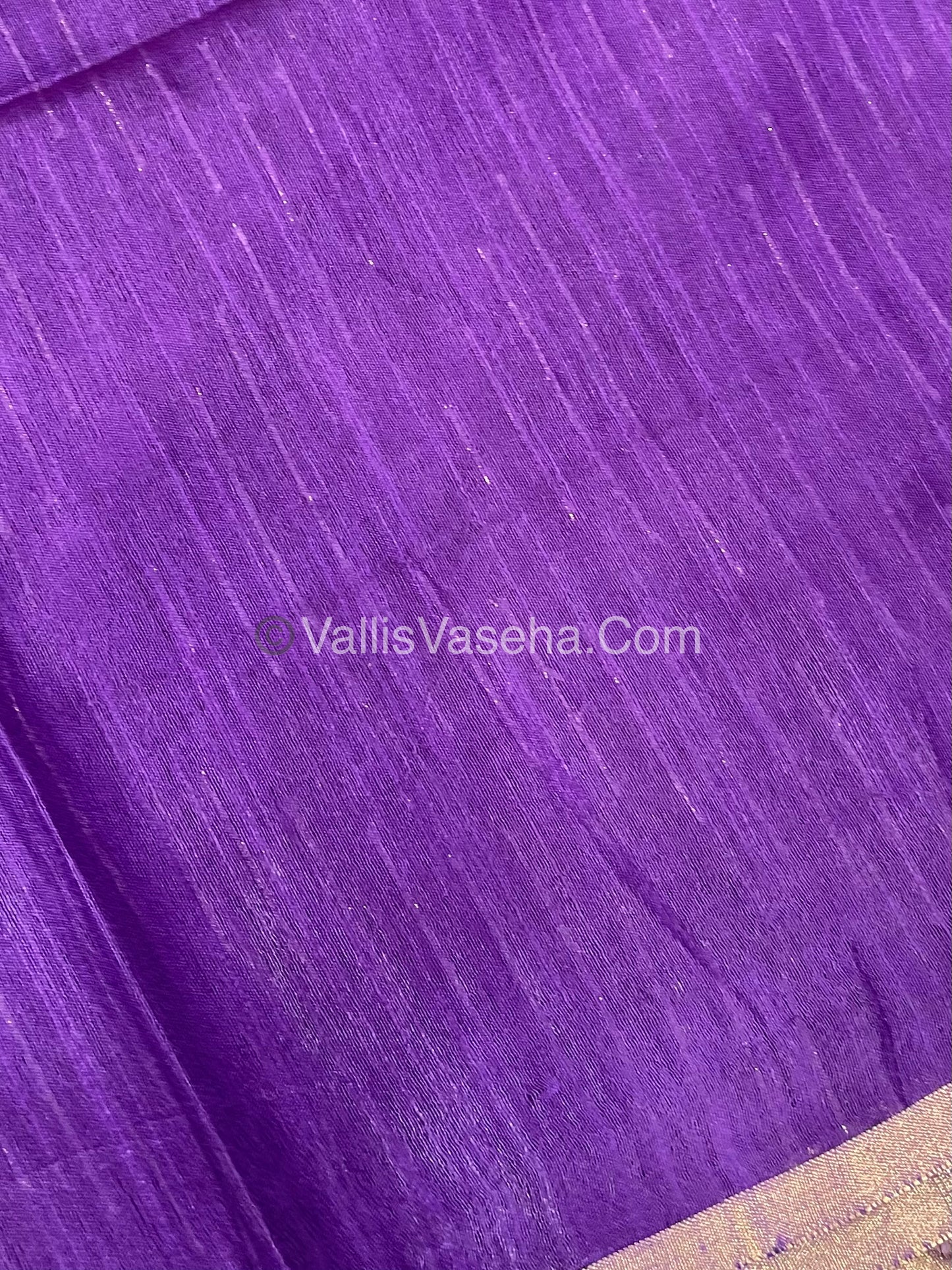 Bhagalpuri Silk | Lavender with Purple Shade | VVBS010