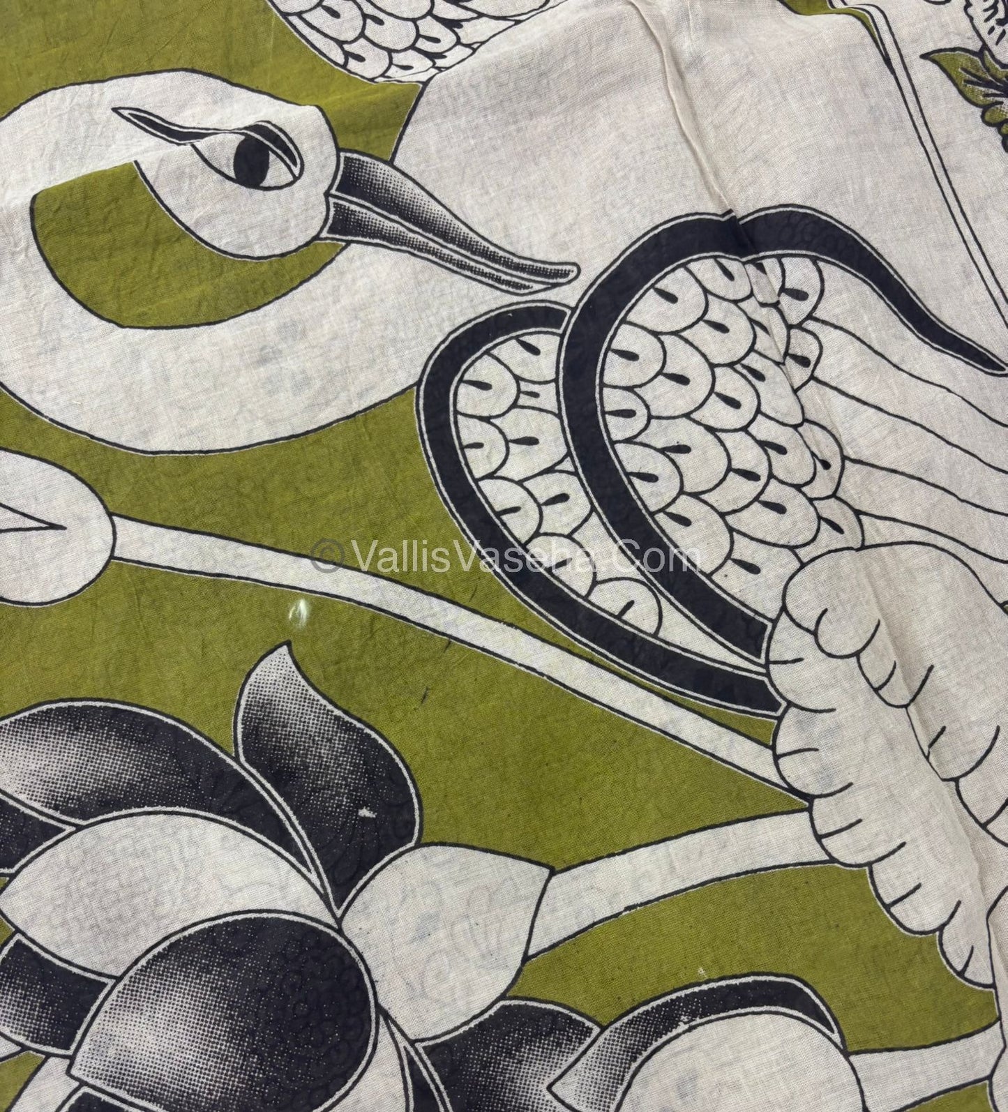 Pure Kalamkari Cotton Saree - VVPKC002