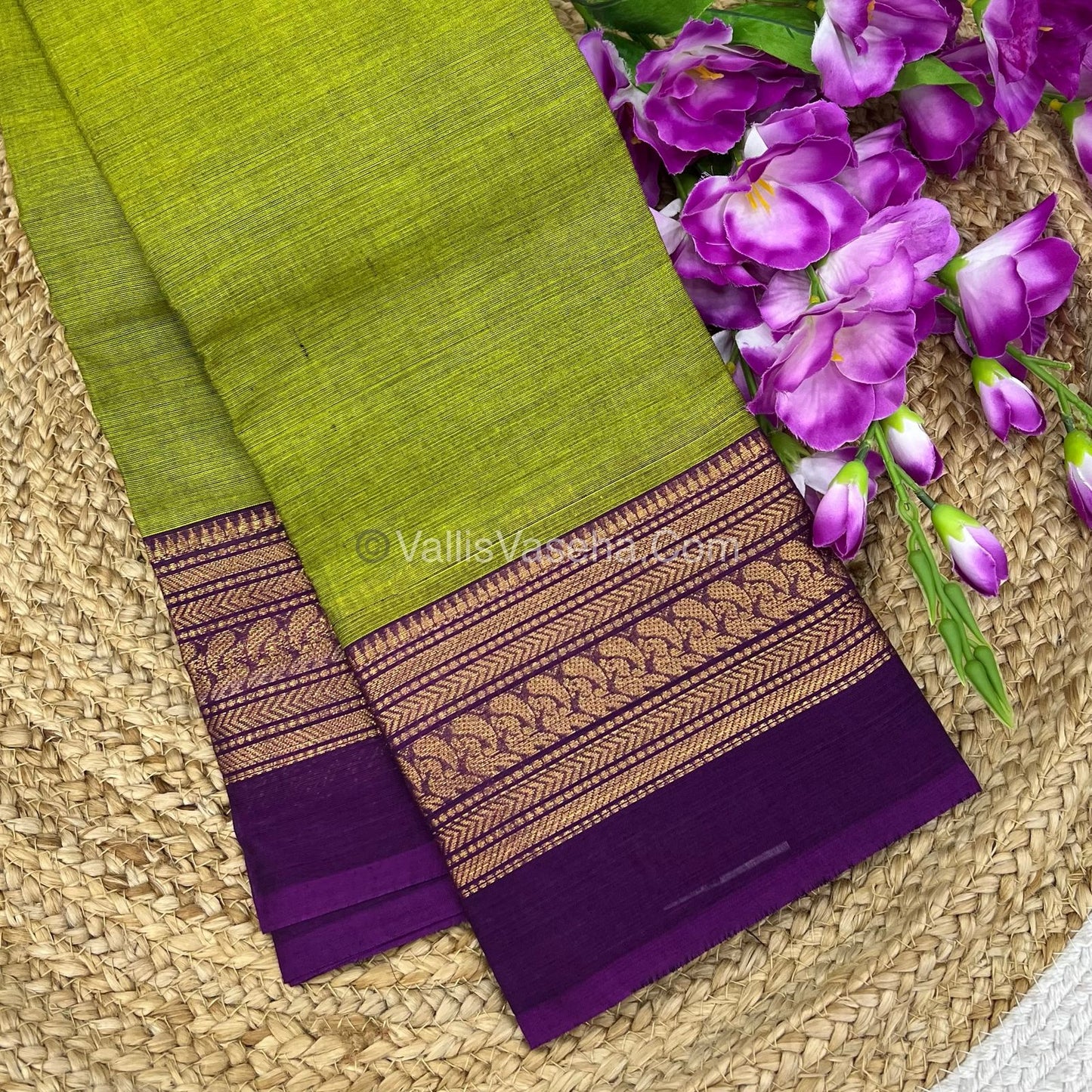 Kanchi Cotton Saree - VVKCS007