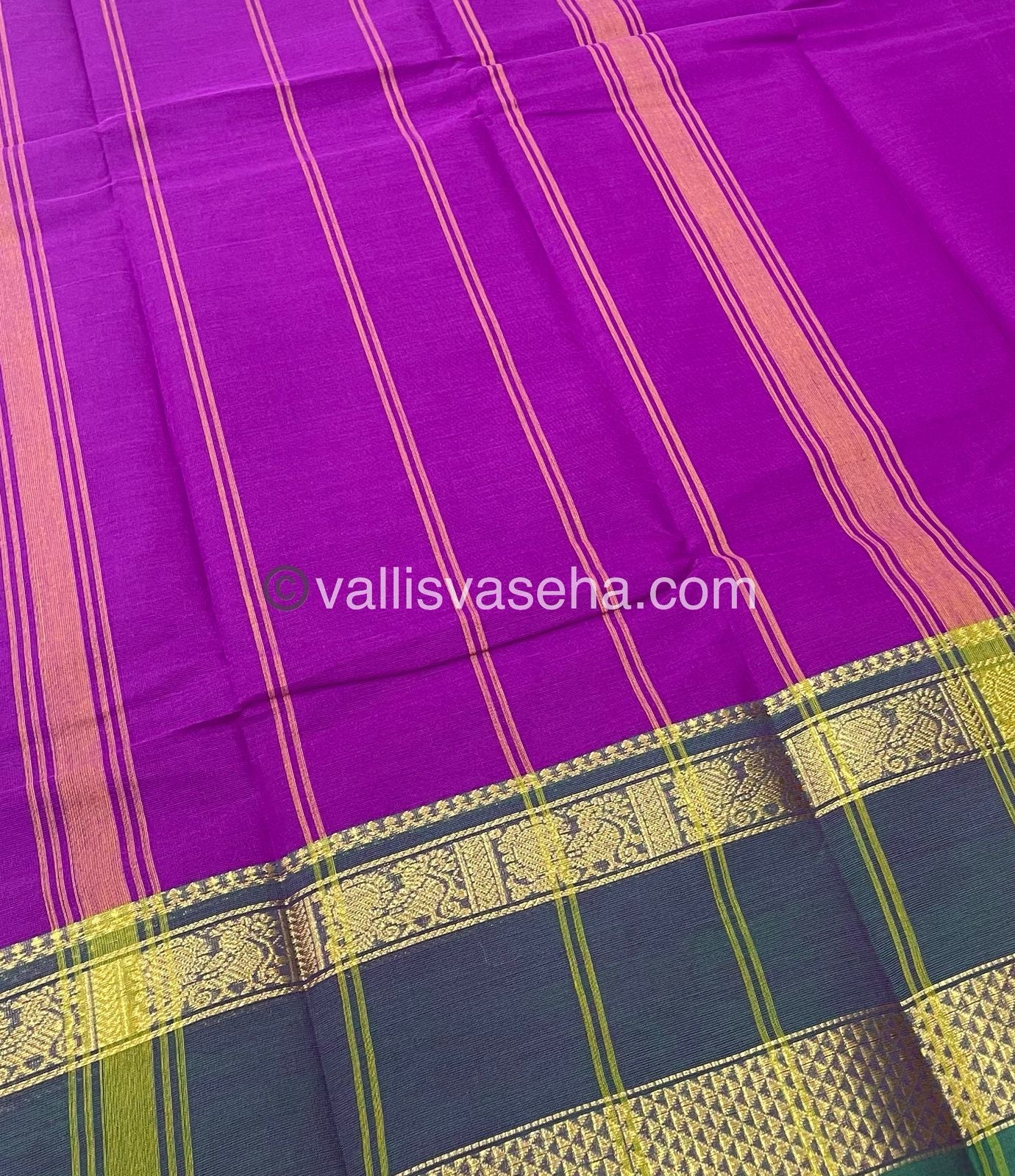 Kanchi Cotton Saree - VVKCS007