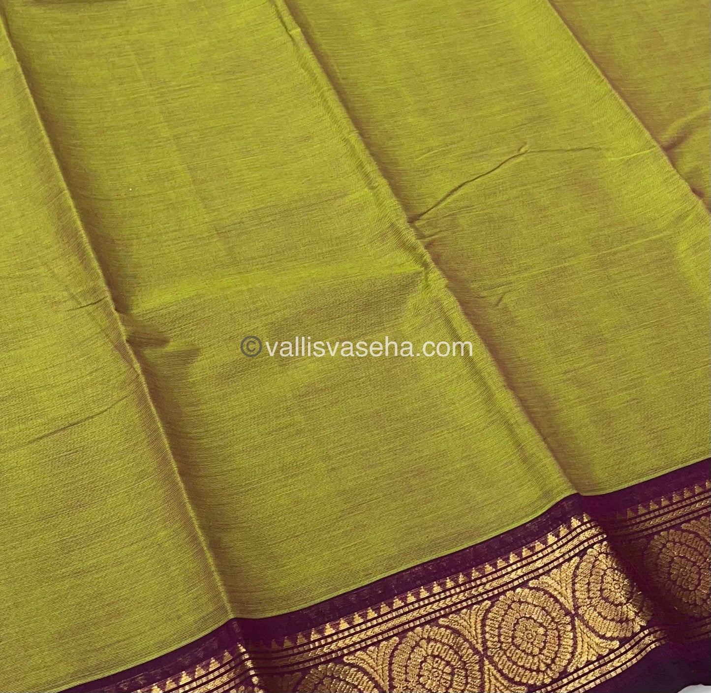 Kanchi Cotton Saree - VVKCS009