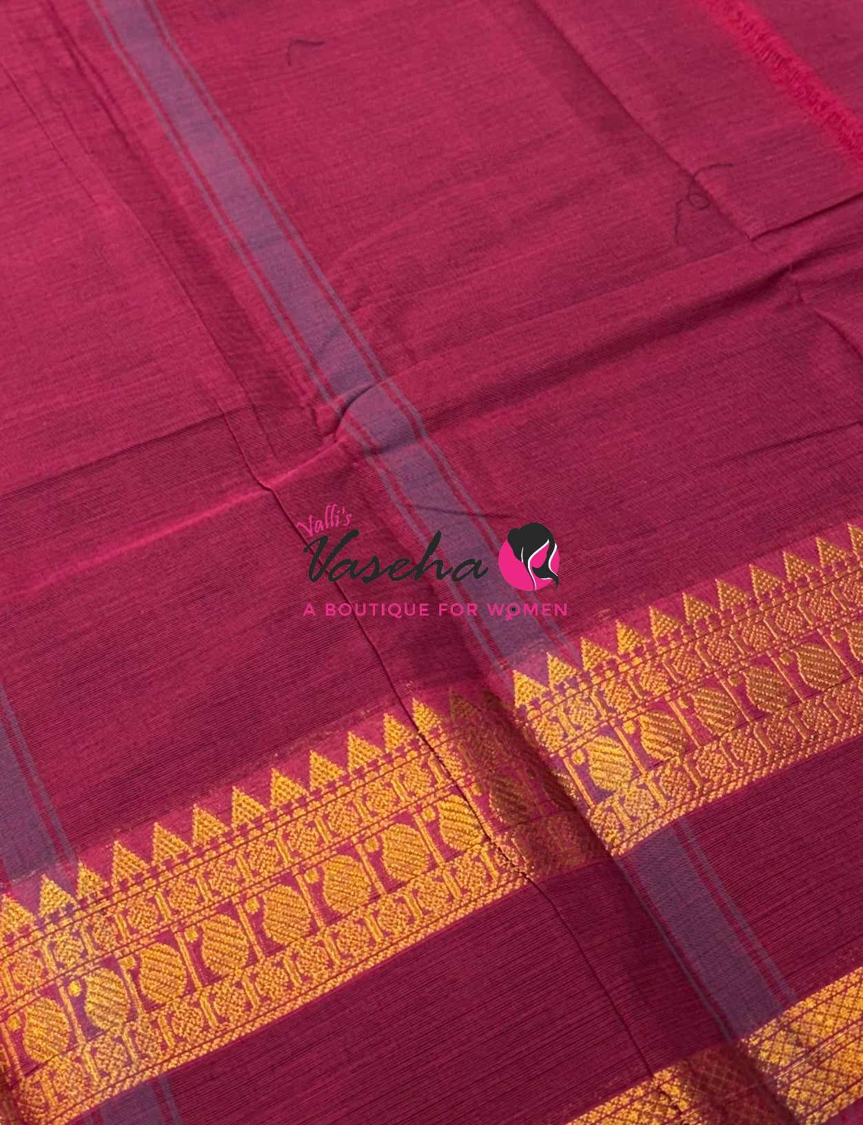 Kanchi Cotton Saree - VVKCS028