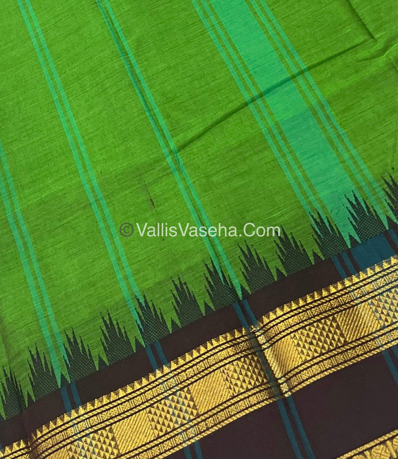 Kanchi Cotton Saree - VVKCS008