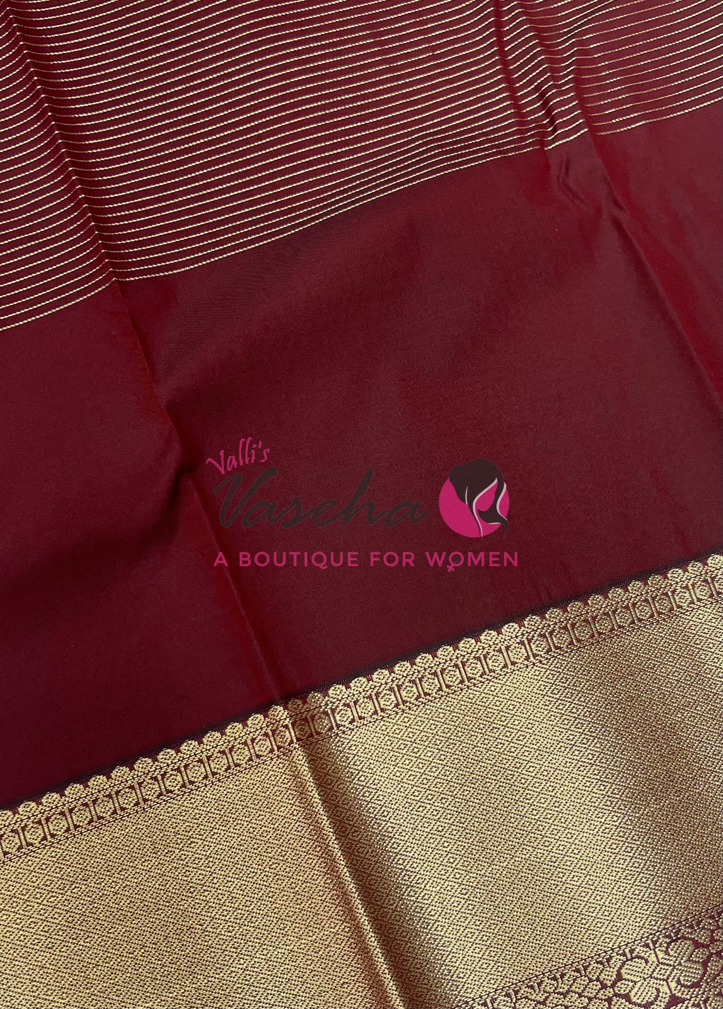 Semi Bridal Kanchi Silk - Korvai - Premium- VVSKS008