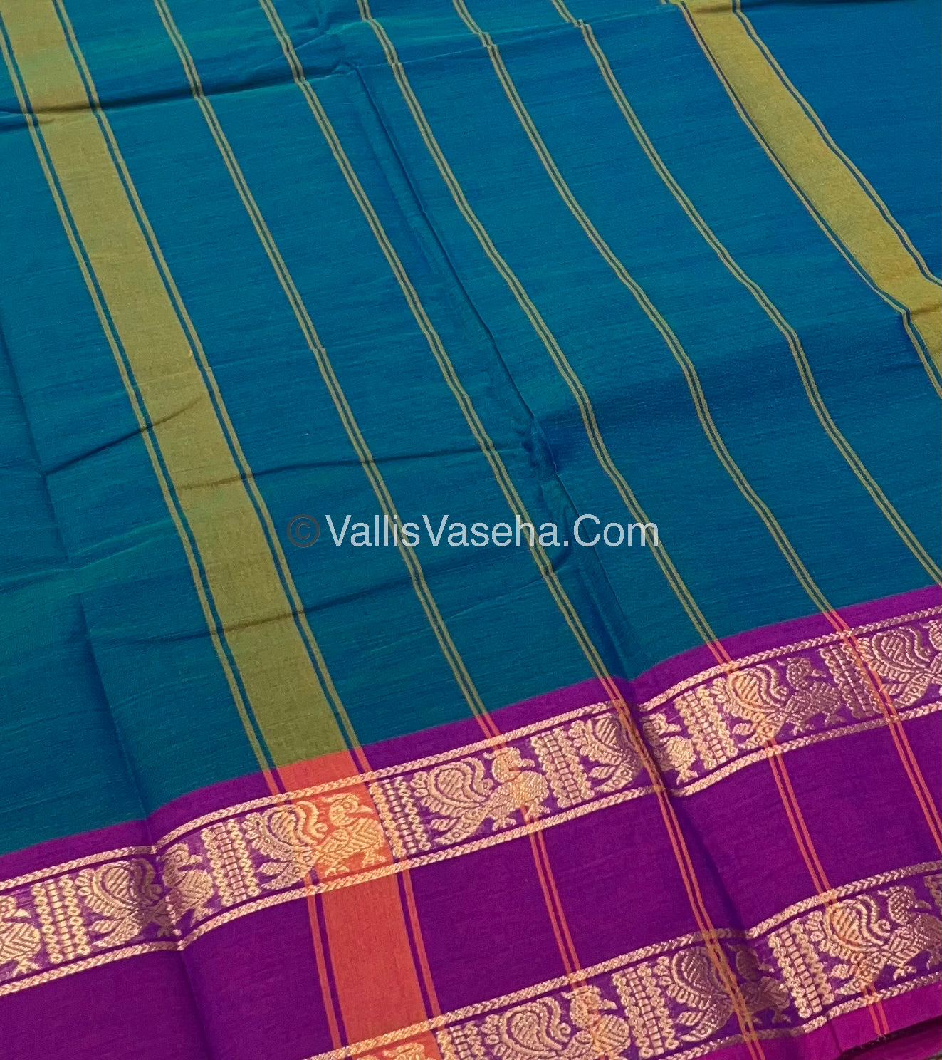 Kanchi Cotton Saree - VVKCS015