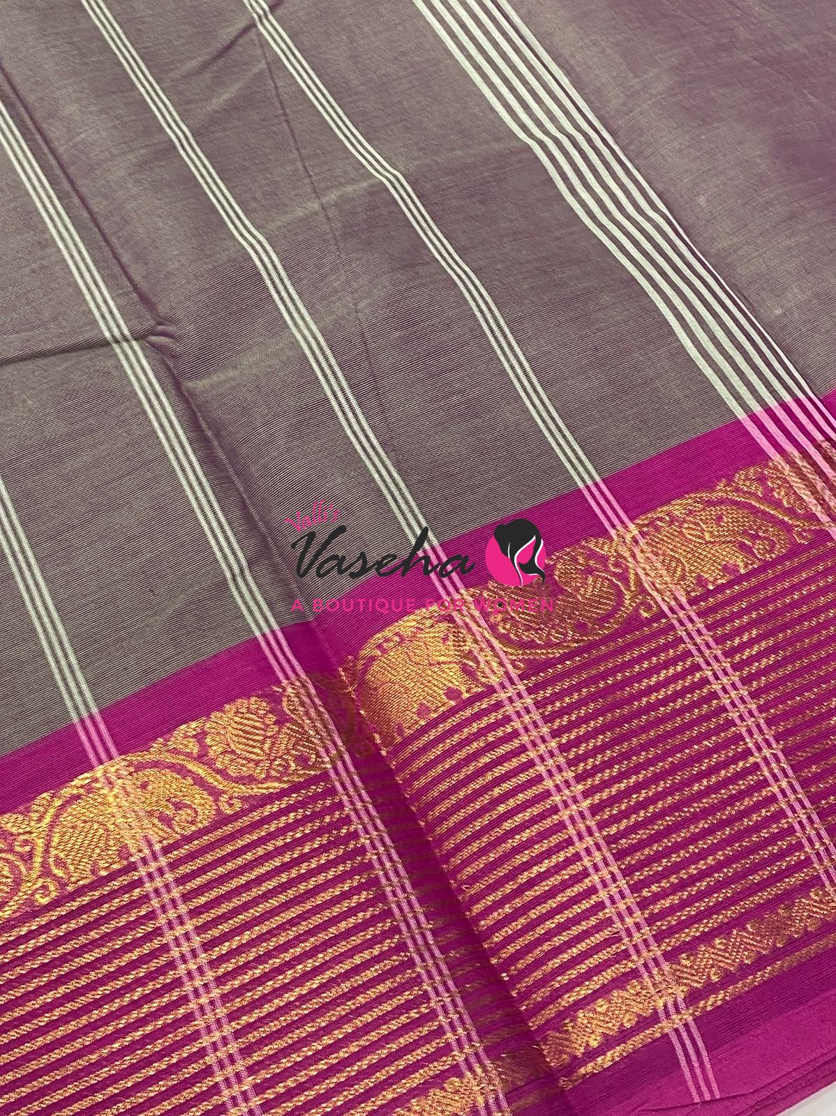 Kanchi Cotton Saree - VVKCS032