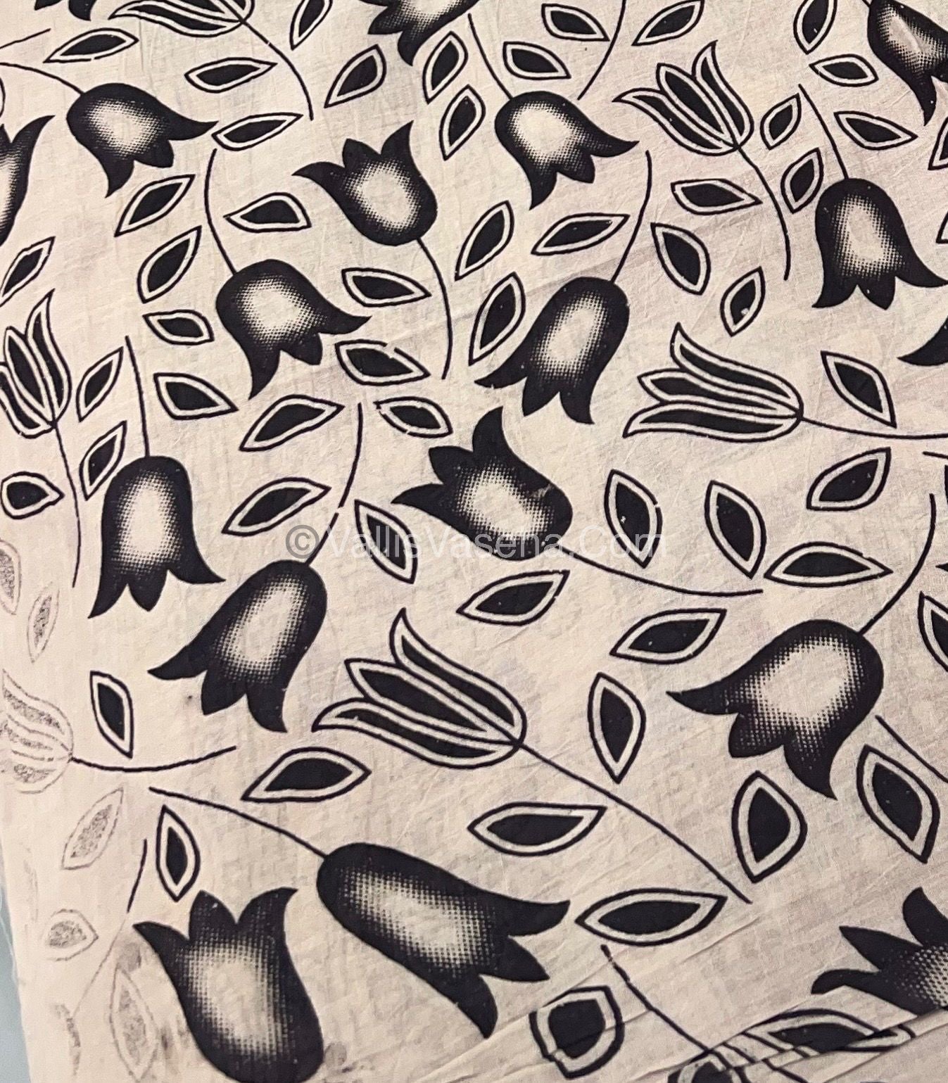Pure Kalamkari Cotton Saree - VVPKC002