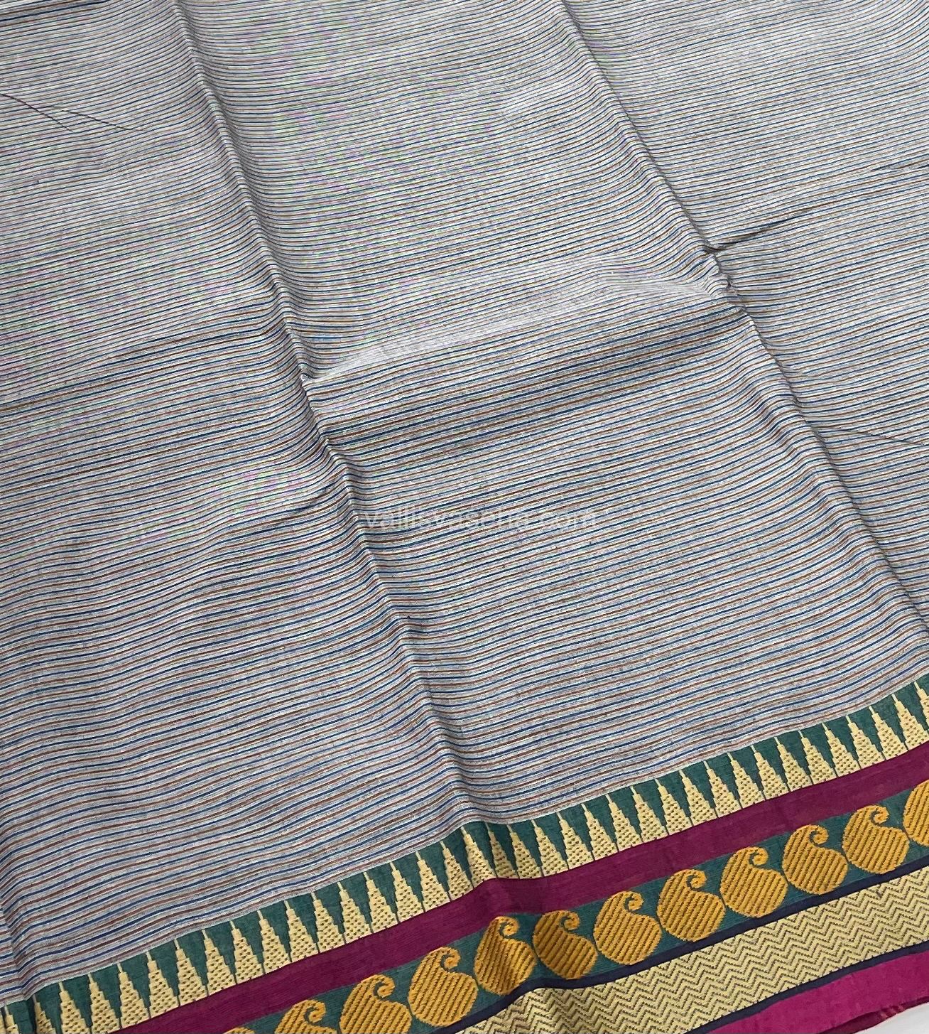 Kanchi Cotton Saree - VVKCS005