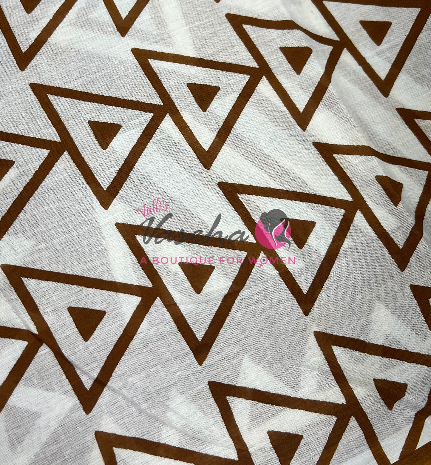 Pure Soft Mul Mul Cotton Sarees - Hand Block Prints - VVMMC010