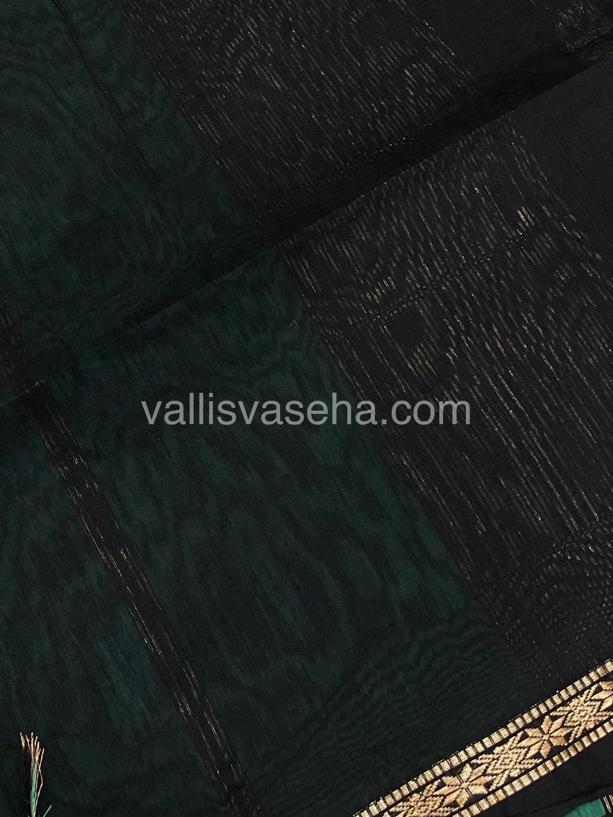 Semi Maheshwari Silk Cotton Saree - VVMSC006
