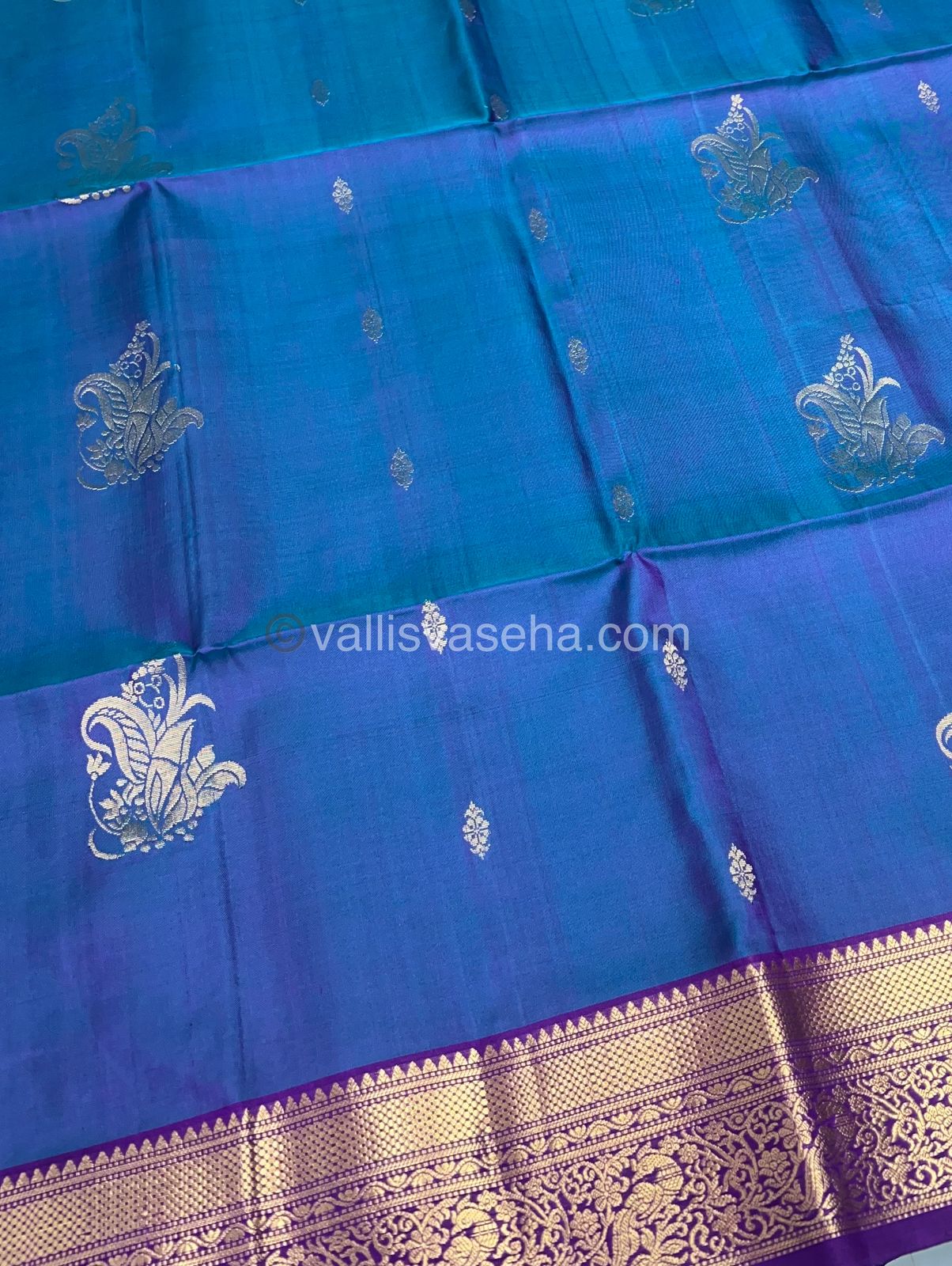 Pure Soft Silk Saree - Kanchi Border - VVPSS015