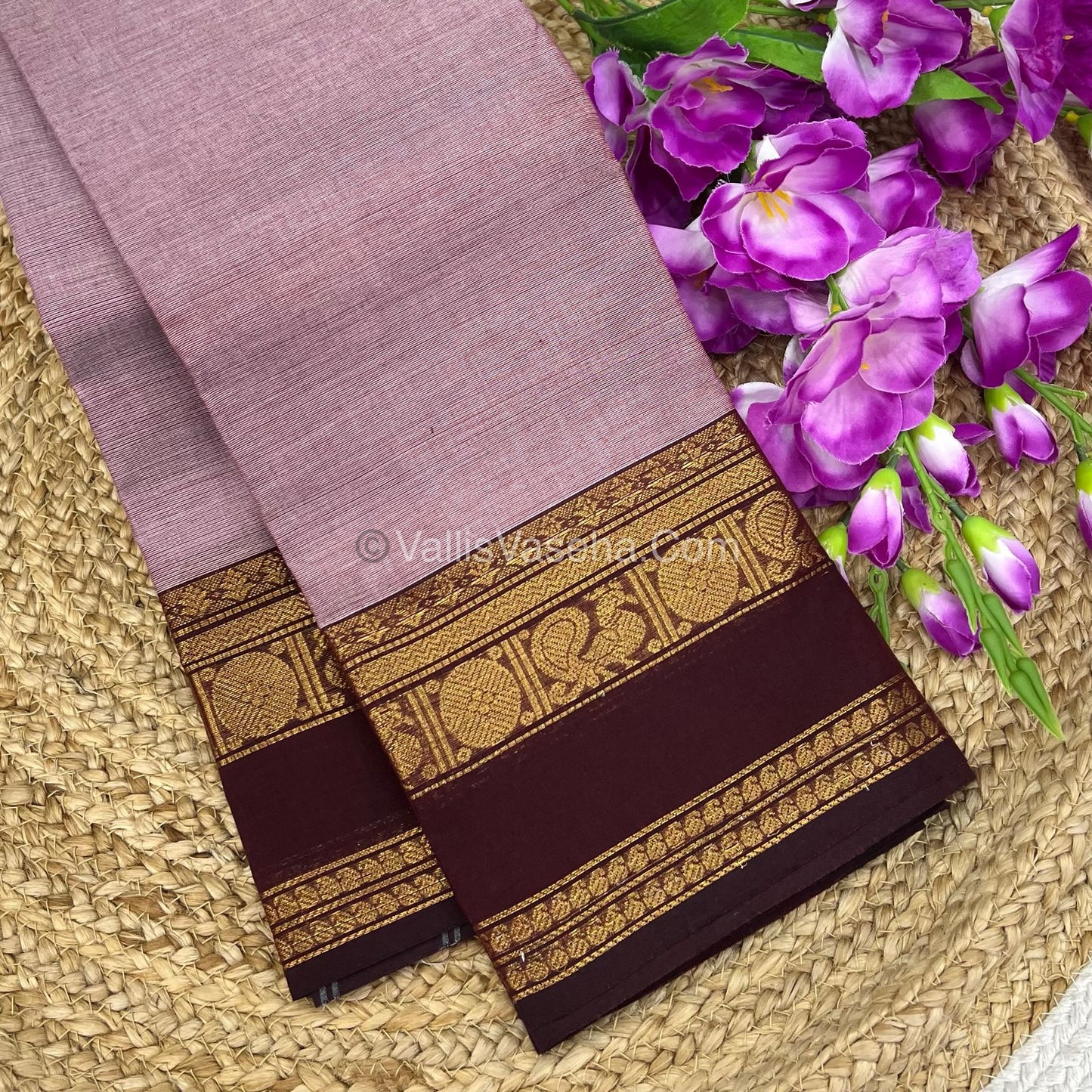Kanchi Cotton Saree - VVKCS007