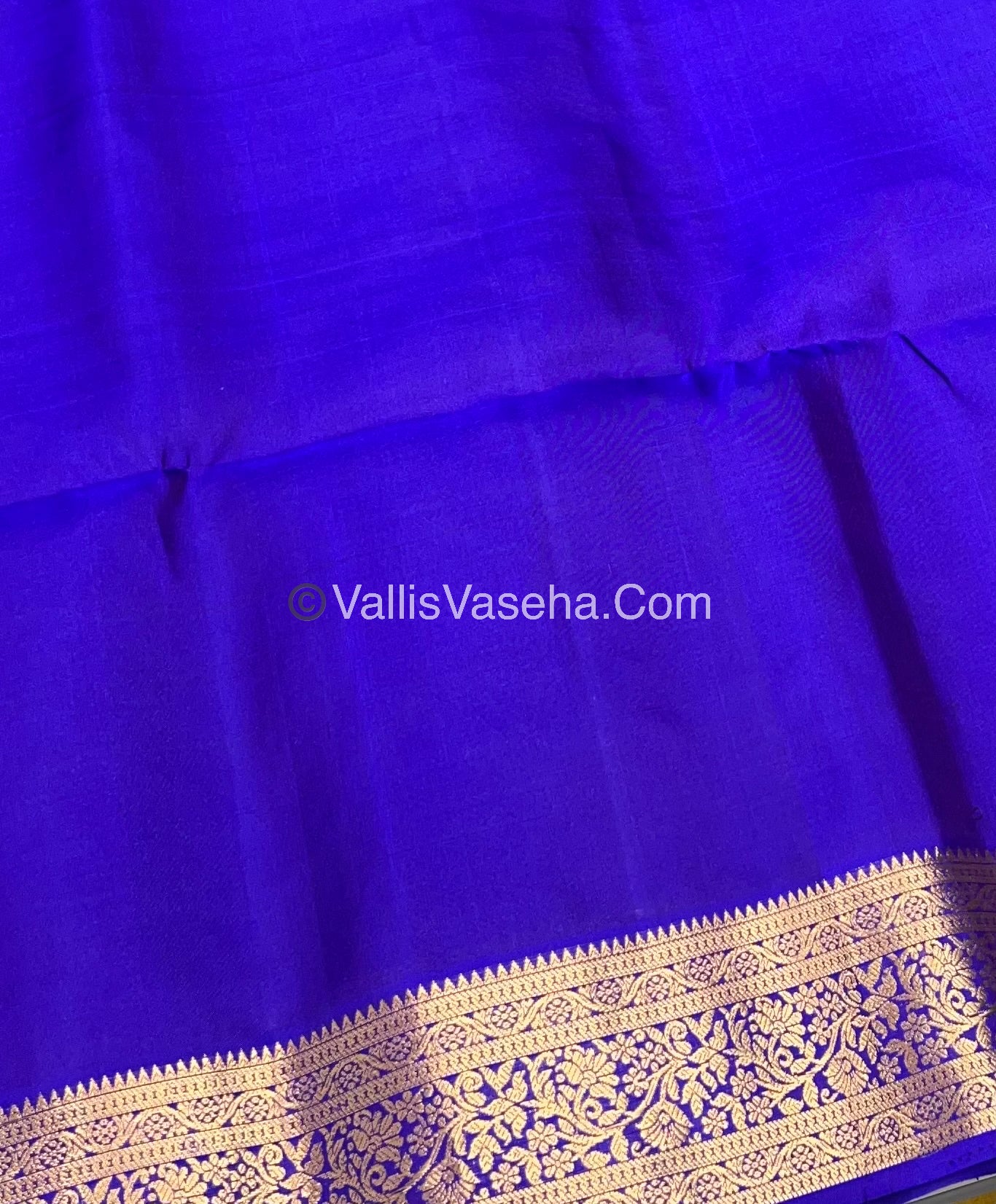 Pure Soft Silk Saree - Kanchi Border - VVPSS033