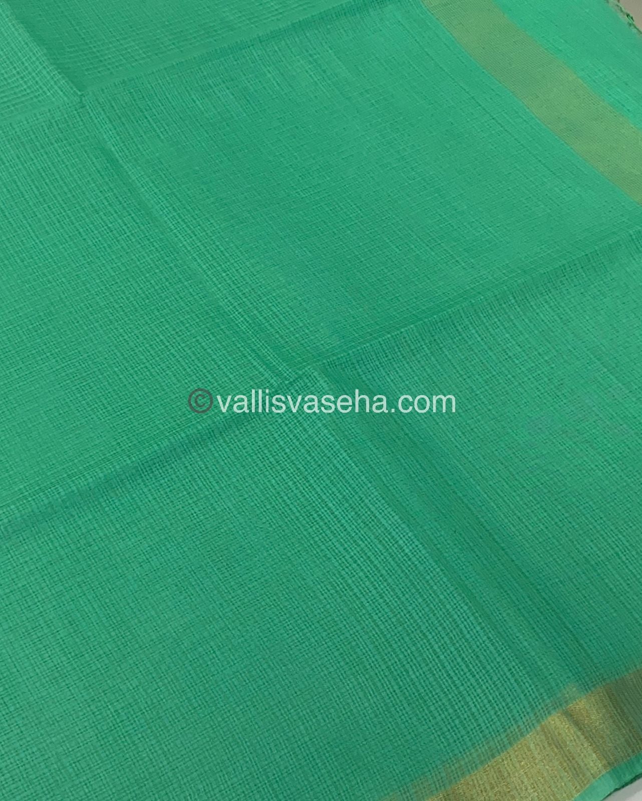 Light Weight Kota Saree - Sea Green Shade - VVKS001