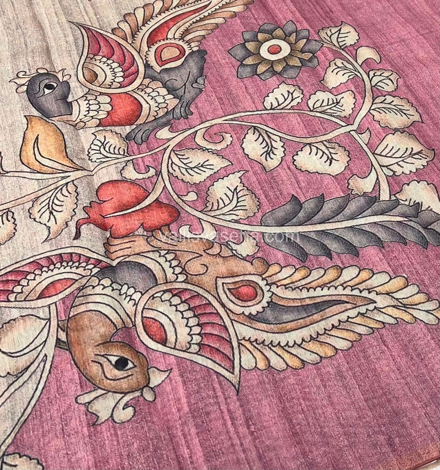 Semi Chanderi Saree - Digital Printed - VVSCD001