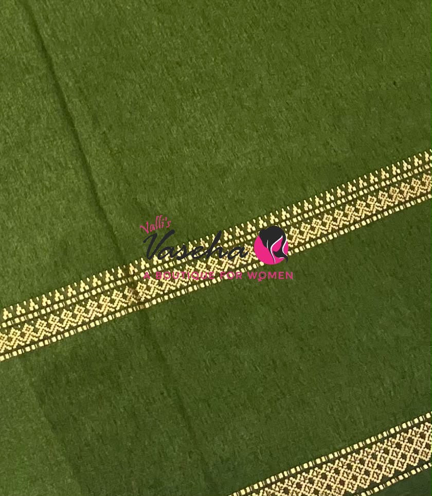 Casual Wear - Fancy Mixed Cotton - Green Shade - VVFMC007