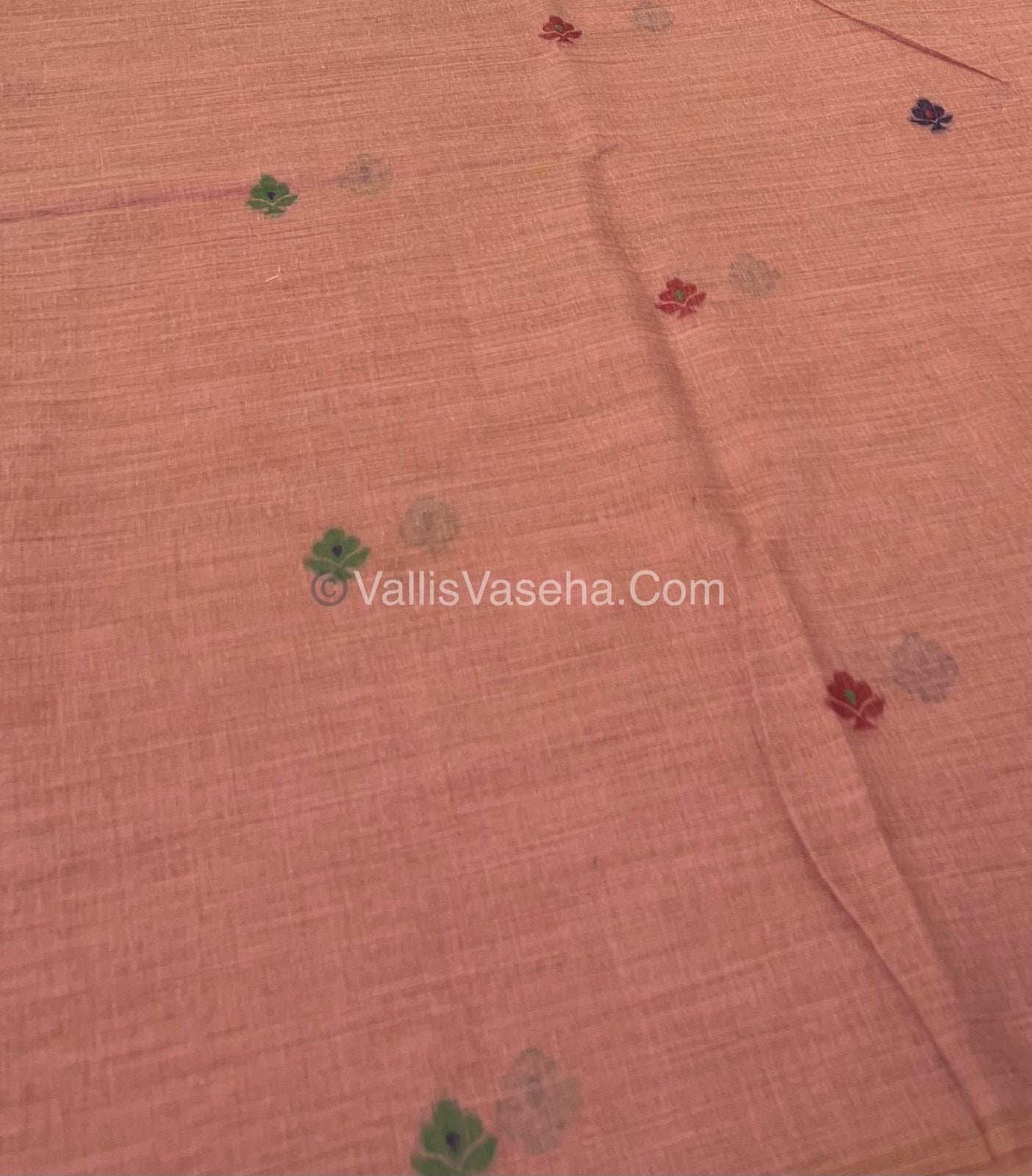 Muga Cotton Saree - VVMCS001