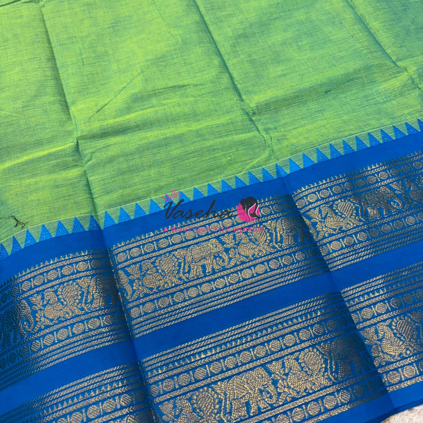 Kanchi Cotton Saree - VVKCS019