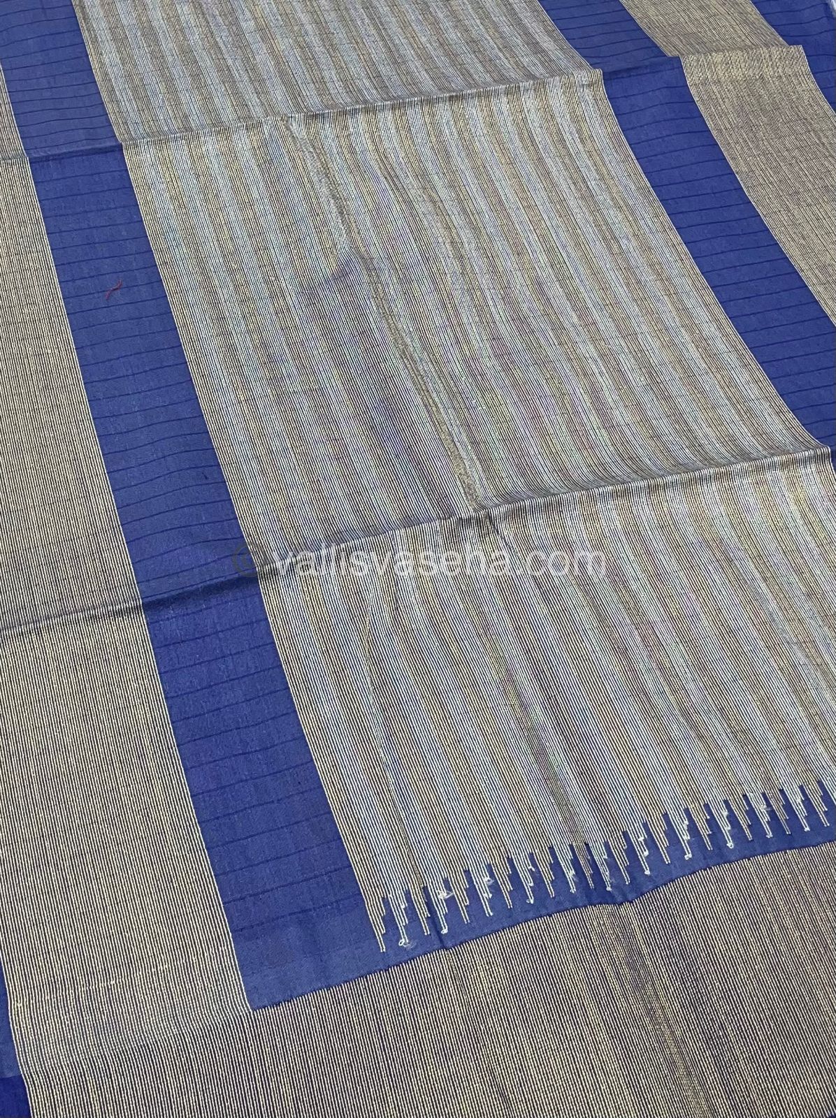 Semi Raw Silk - Lakshadeepam Design Weaving - VVRS004