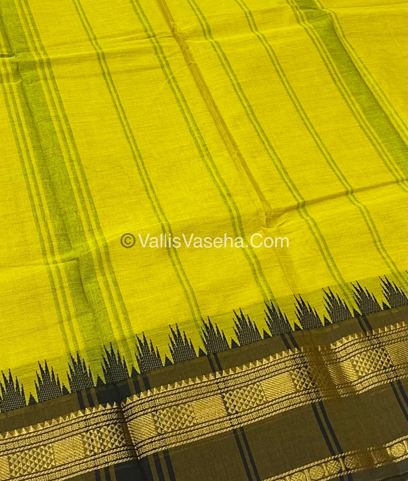 Kanchi Cotton Saree - VVKCS008