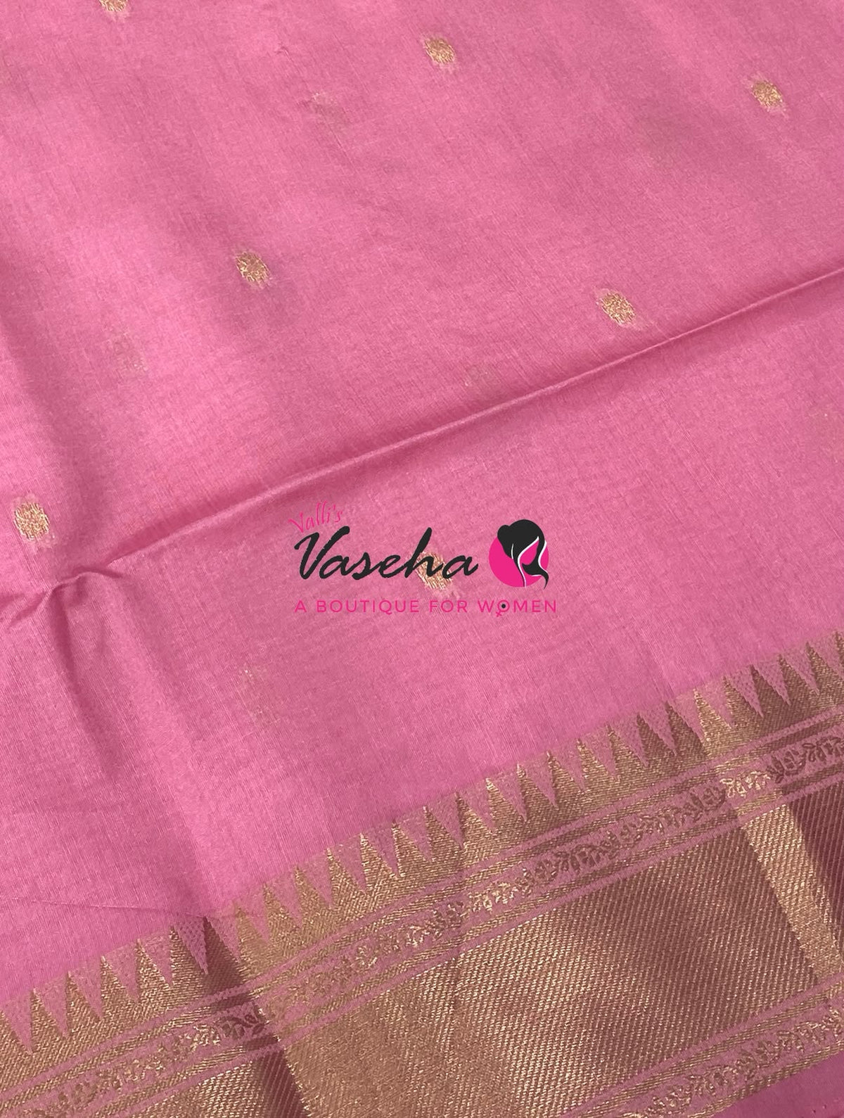 Semi Raw silk - Pink Shade - VVRS010