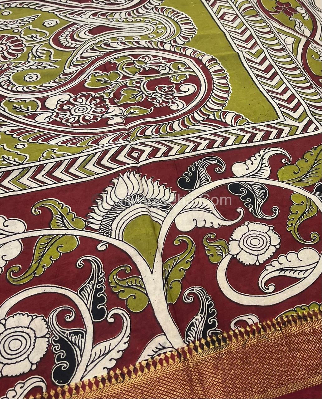 Chennur Silk | Kalamkari Prints | VVCS005