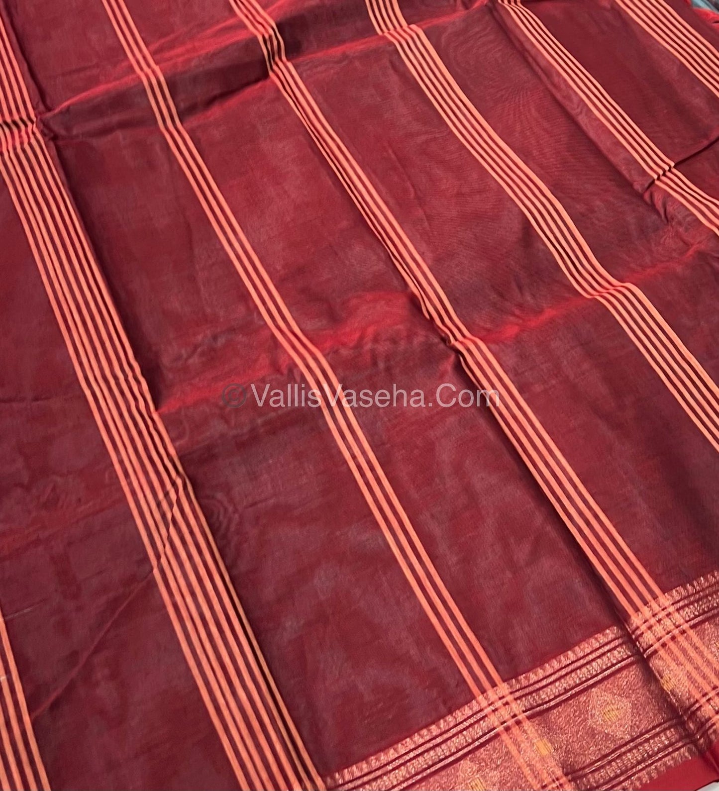Dhaka Cotton Saree - VVDCS001