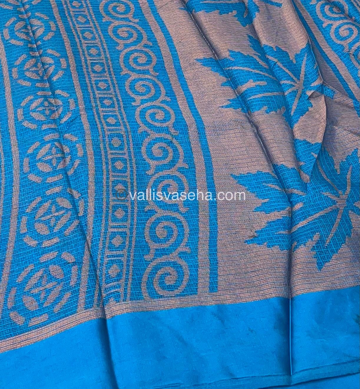 Mixed Cotton Brasso Saree - VVBS001