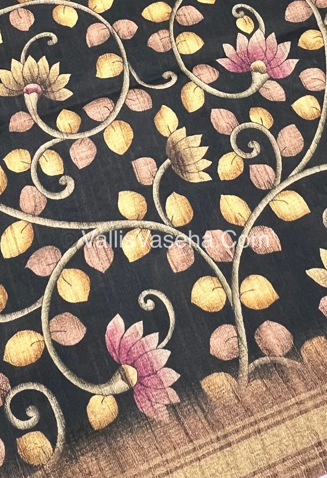 Art Silk / Semi Gicha Tussar Saree - VVSGT002