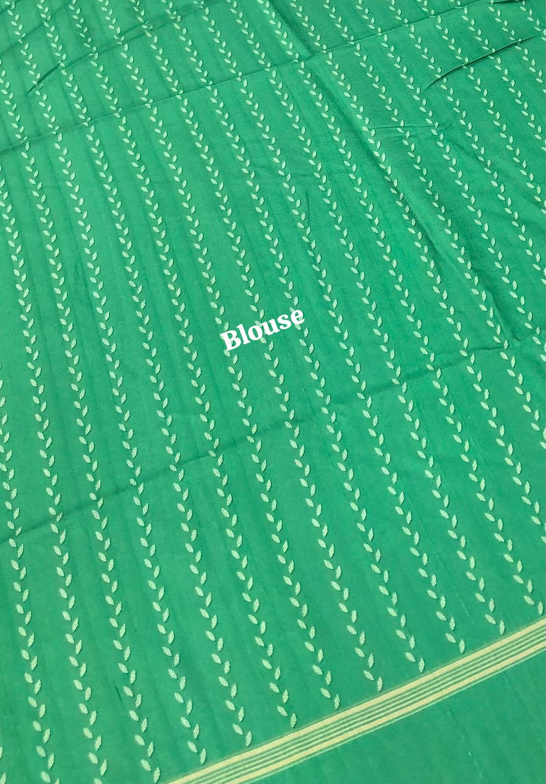 Semi Chappa Silk - Blue & Green - VVSC002