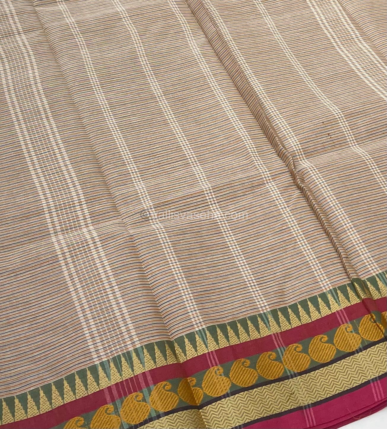 Kanchi Cotton Saree - VVKCS005