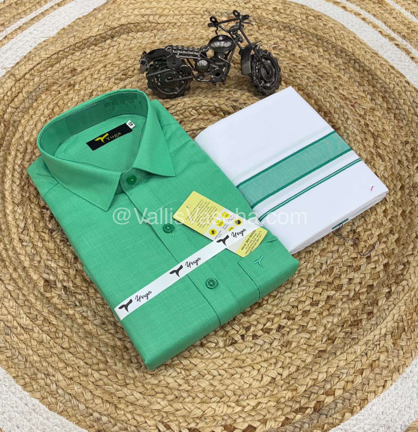 Matching Dhoti and Shirt (HS) & (FS) Set - VVMDS001