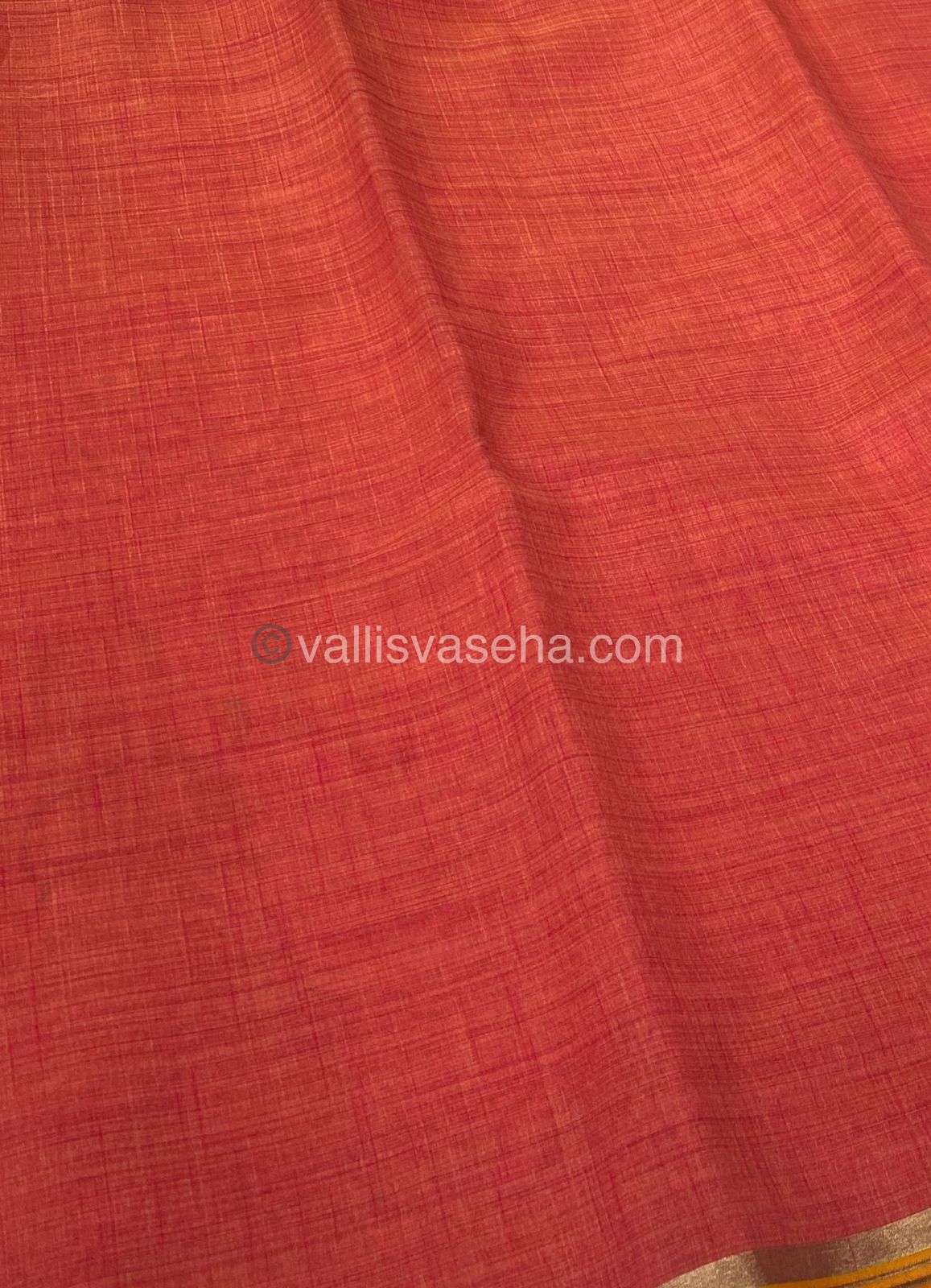 Linen Mixed Cotton Saree | Happy sale | 30% less - VVHS007