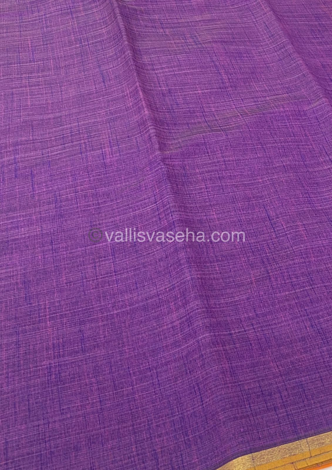 Linen Mixed Cotton Saree | Happy sale | 30% less - VVHS007