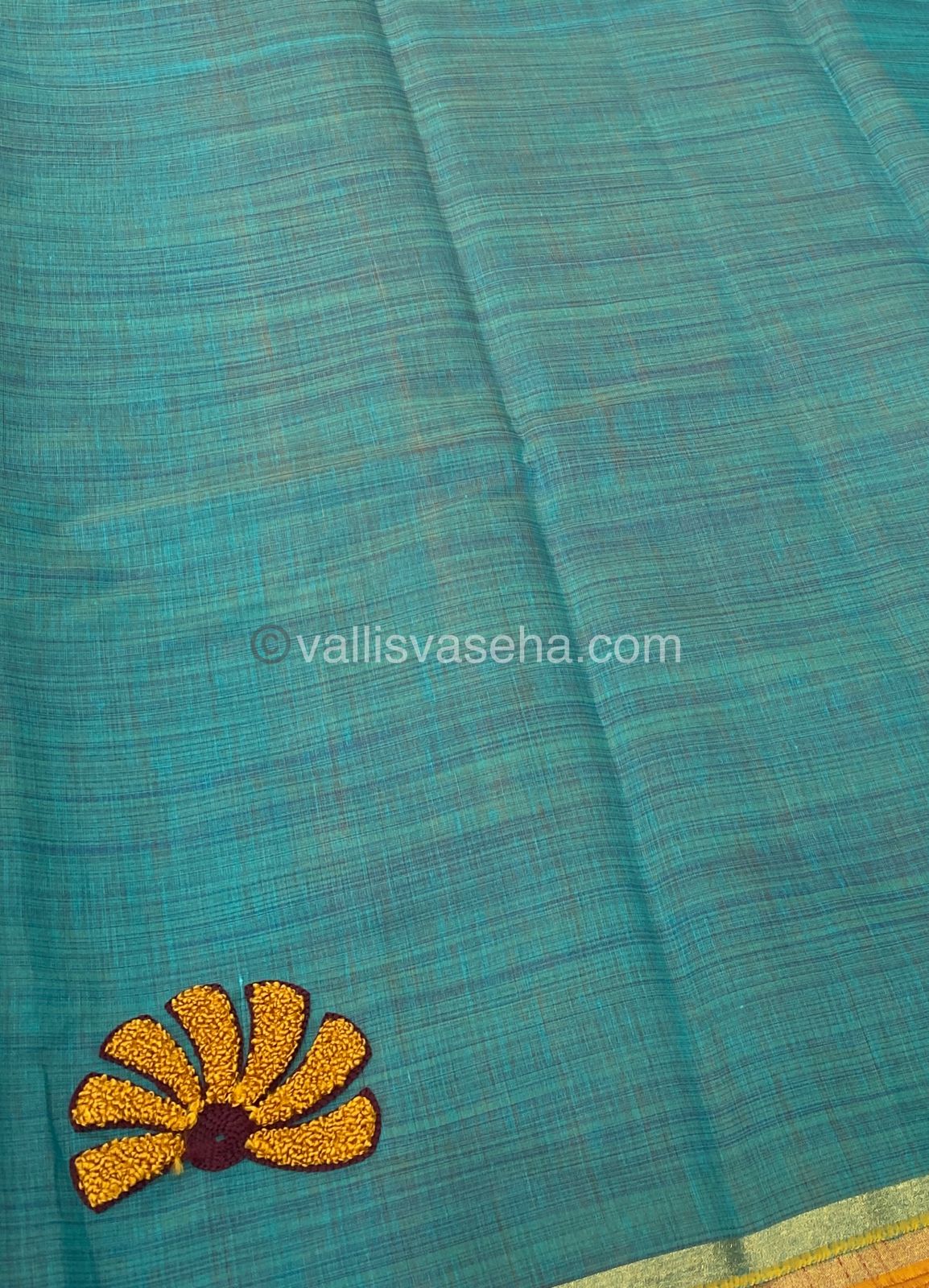 Linen Mixed Cotton Saree | Happy sale | 30% less - VVHS007