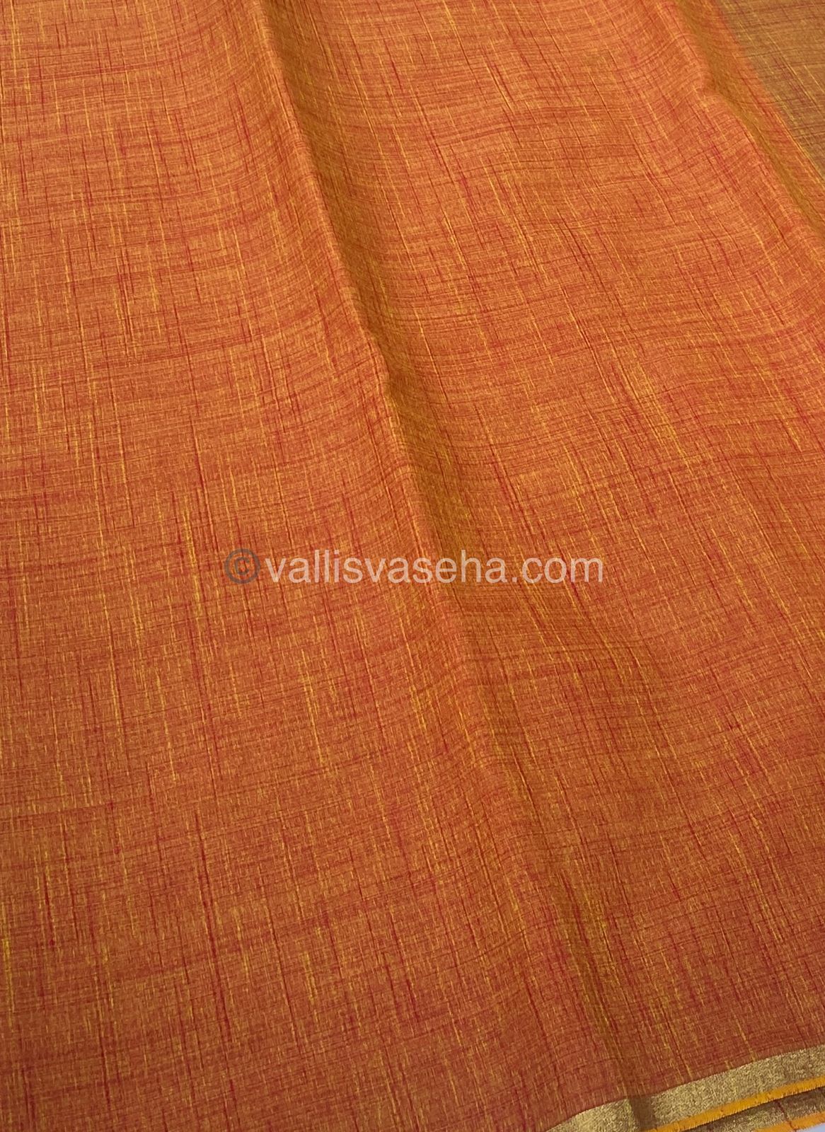 Linen Mixed Cotton Saree | Happy sale | 30% less - VVHS007