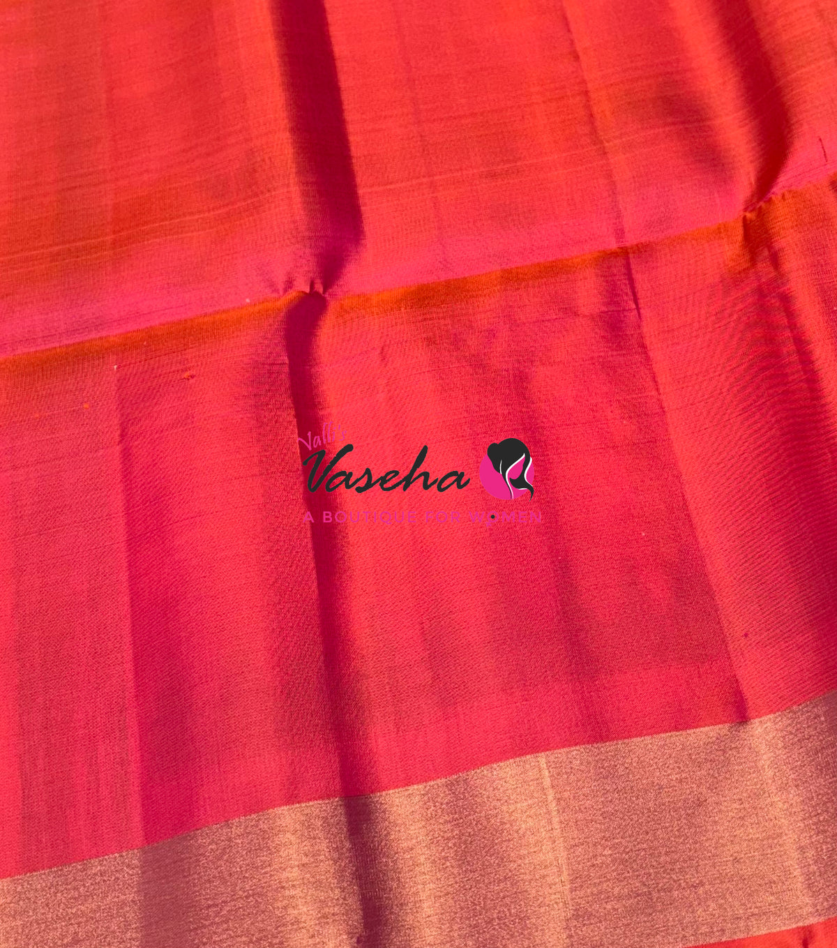 Pure Soft Silk Saree - Pochampally Design - Light Pink & Peach Combo - VVPSS110