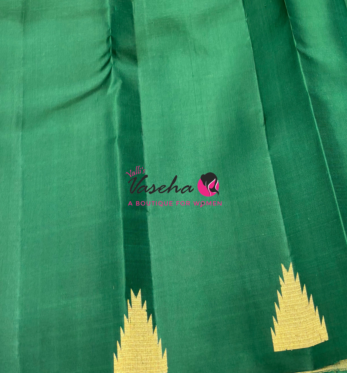 Pure Soft Silk Saree - Jothika Hit design - Green - VVPSS011