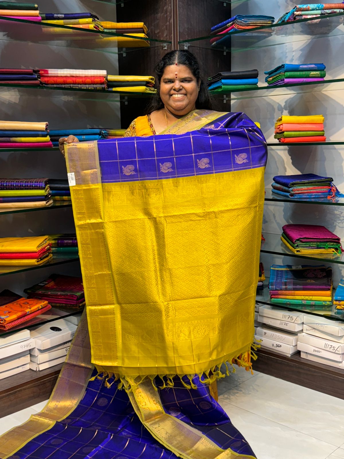 Pre booking - Pure Silk Cotton Saree - Mayil & Chakkaram Design - VVPBSC02