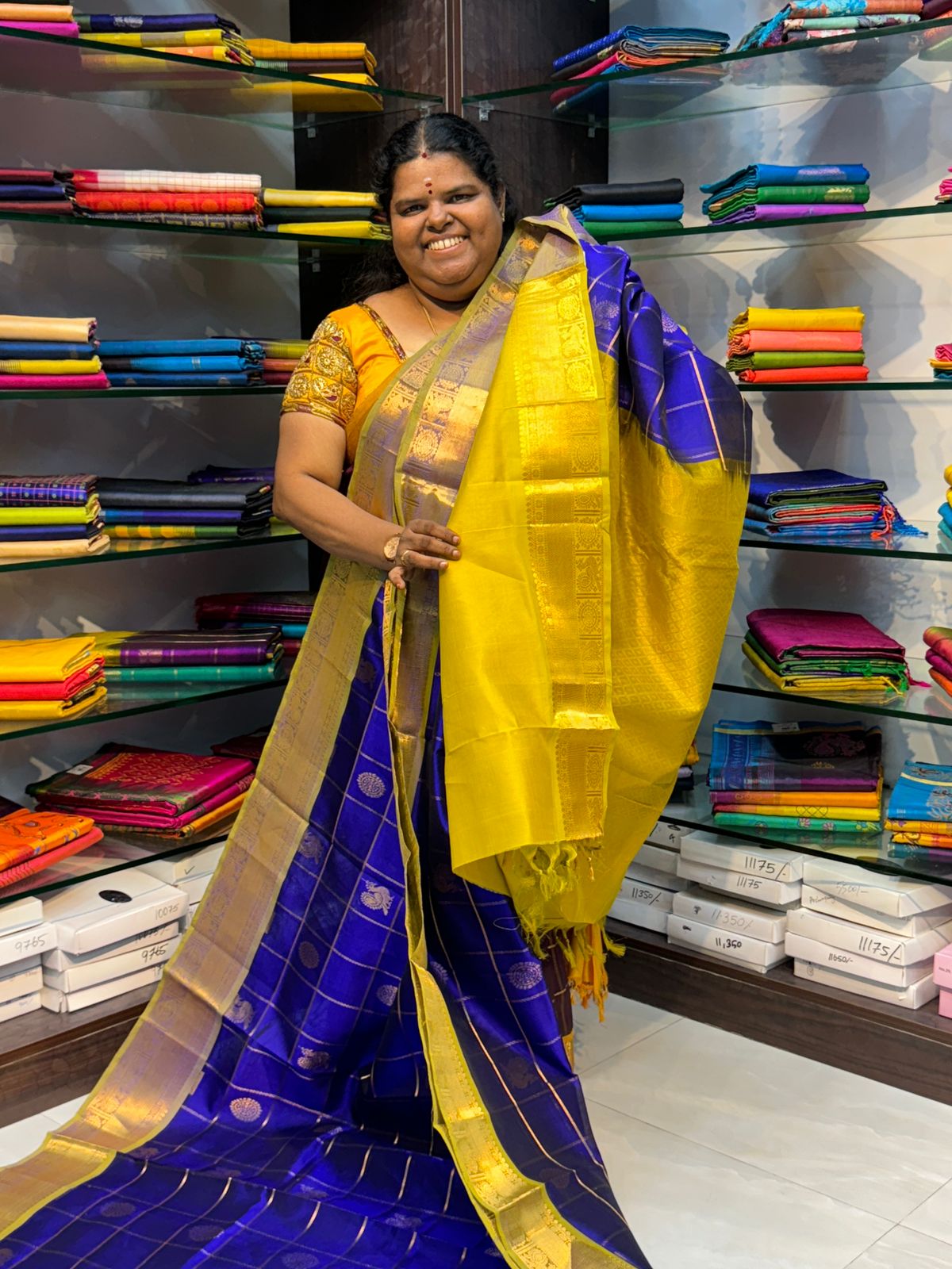 Pre booking - Pure Silk Cotton Saree - Mayil & Chakkaram Design - VVPBSC02
