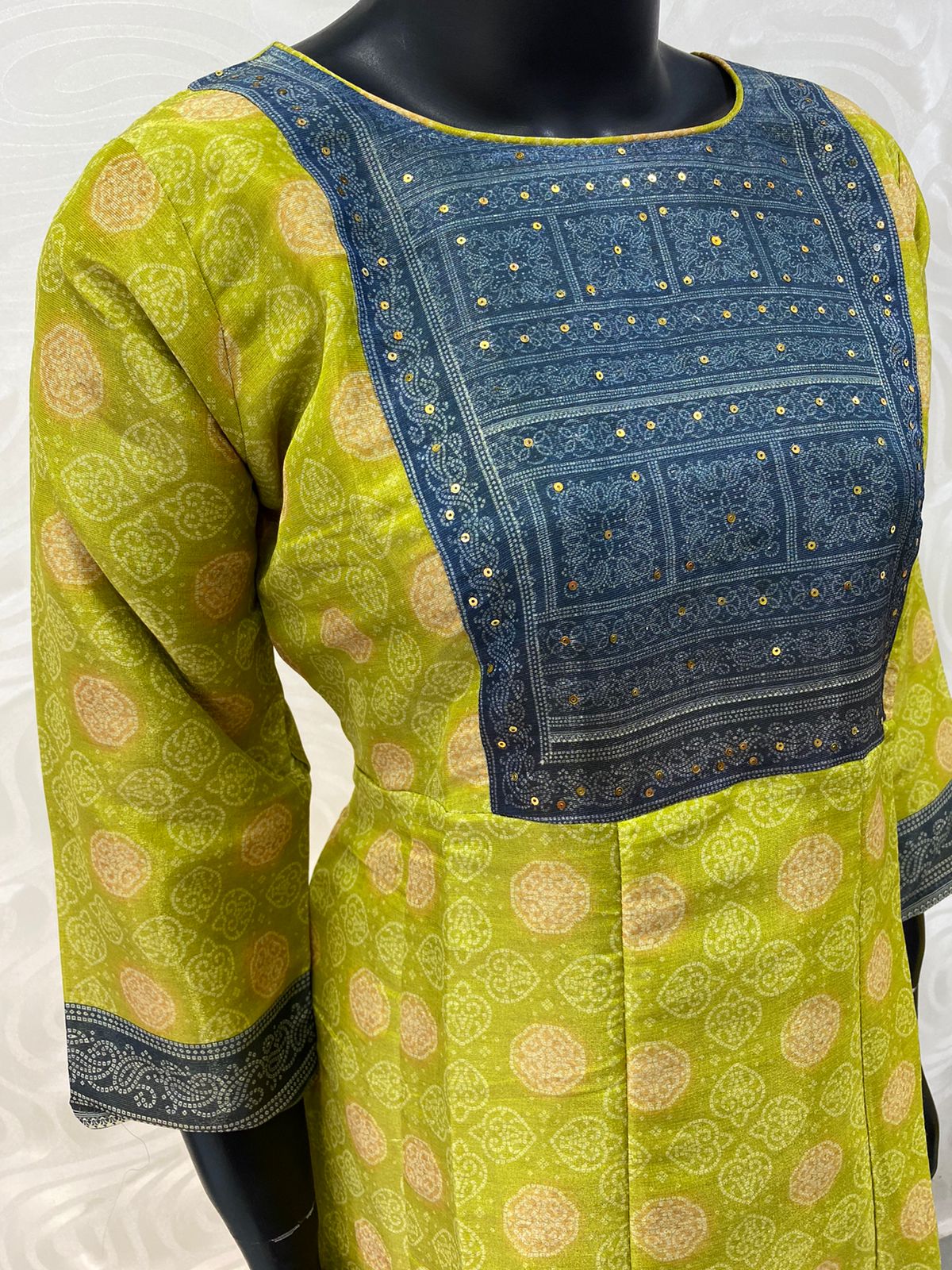 Ready Made - Shimmer Semi Anarkali - Happy Sale - 30% less - VVHS009