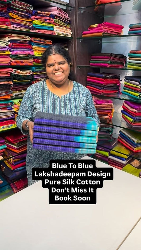 Lakshadeepam Design | Pure Silk Cotton | Book soon | Flat 8% less

...