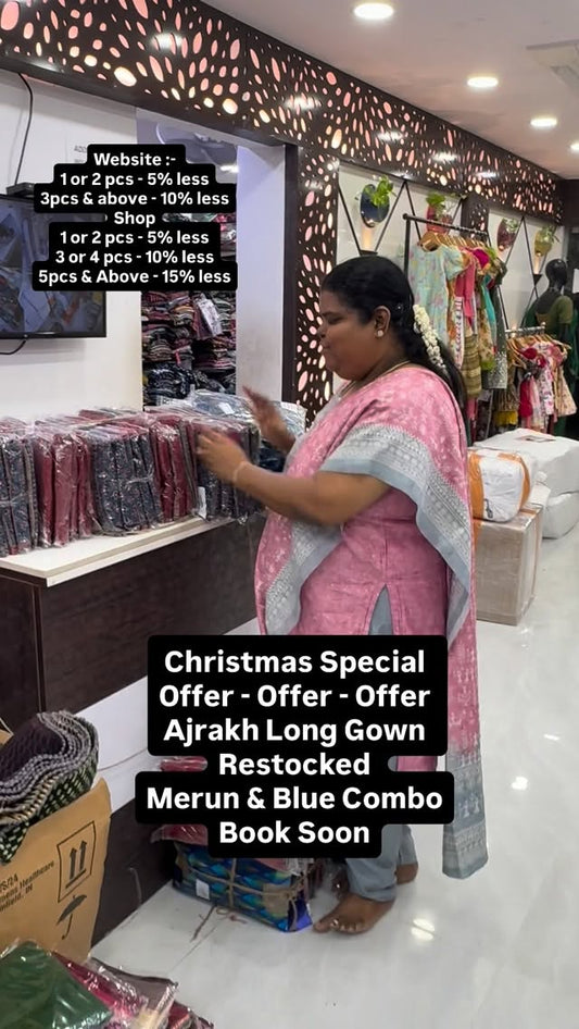 Christmas Special -  Only For Readymades :- Offer Valid Till Nov 30...