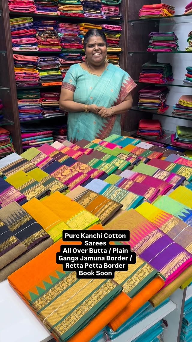 Pure Kanchi Cotton Saree | Good for gifting 

Vallisvaseha.com
Sear...