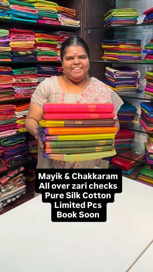Mayil & Chakkaram | Pure Silk Cotton | Book soon | Flat 8% less

va...