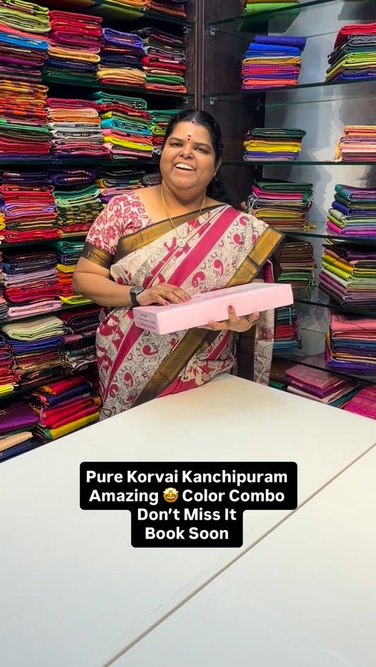 Vintage Kanchipuram Silk Saree - Evoking Memories of a bygone Era ....