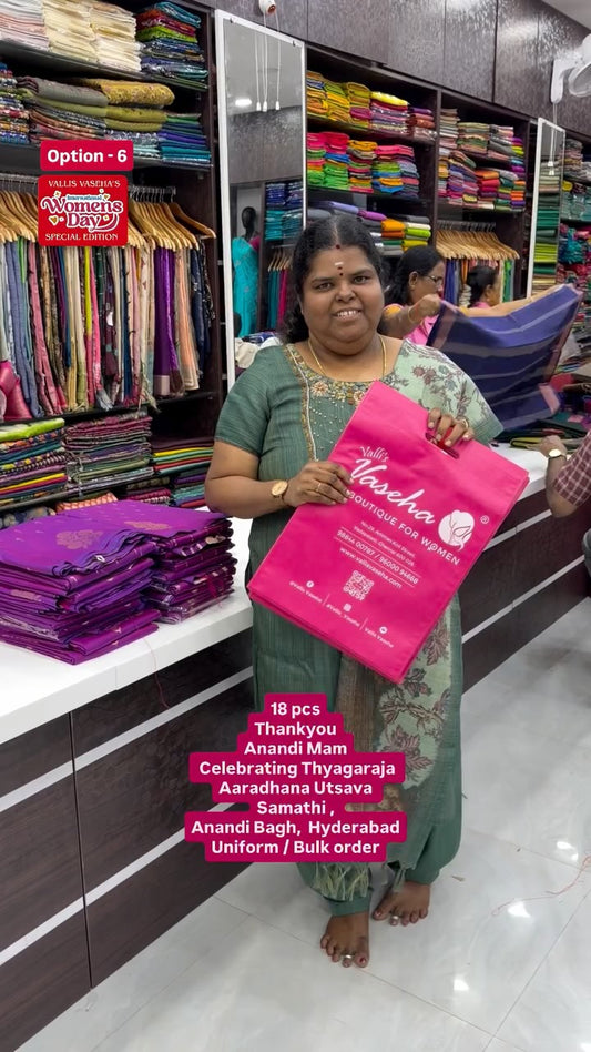 Thankyou - Anandi Mam - Thyagaraja Aradhana - Hyderabad - 18 pcs - ...